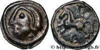 FRANCE Potin TOC au cheval SÉQUANES (Région de Besançon) c.58-50 AC. (17mm, 2,53g, 6h) -