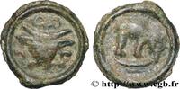 FRANCE Potin au bucrane RÈMES (Région de Reims) Reims (51) Ier siècle avant J.-C. (21mm, 4,83g, 5h) -