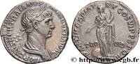 LES ANTONINS (96 après J.C. à 192 après J.C.) Denier TRAJAN Rome 117 (17,5mm, 3,58g, 6h) -