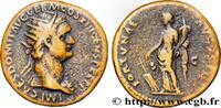 LES FLAVIENS (69 après J.C. à 96 après J.C.) Dupondius DOMITIEN Rome 86 (27,5mm, 11,15g, 6h) -