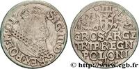 POLOGNE 3 Groschen Sigismond III Vasa POLOGNE Cracovie 1622 (20,mm, 1,690g, 3h) -