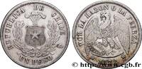 CHILI 1 Peso 1872 CHILI Santiago - S° 1872 (37mm, 24,97g, 6h) SS 160,00 EUR prix TTC + 9,00 EUR frais d'envoi