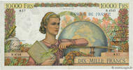 FRANCE 10000 Francs GÉNIE FRANÇAIS FRANCE 10000 Francs GÉNIE FRANÇAIS 1953 TTB -
