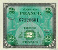 FRANCE 2 Francs DRAPEAU FRANCE 2 Francs DRAPEAU 1944 pr.NEUF -