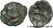 FRANCE Bronze au cheval et au sanglier AULERQUES ÉBUROVICES (Région d'Évreux) Évreux (27) c.60-50 AC. (18mm, 2,26g, 3h) -