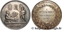 FRANCE Médaille, Société pour l’instruction élémentaire ENSEIGNEMENT 1892 (41mm, 38,04g, 12h) -