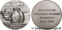 FRANCE Médaille, Batailles de la Somme, Collection premiè PREMIÈRE GUERRE - WWI n.d. (68mm, 198,18g, 12h) -