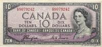 CANADA 10 Dollars CANADA 10 Dollars 1954 TB -