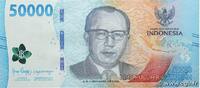 INDONÉSIE 50000 Rupiah INDONÉSIE 50000 Rupiah 2022 pr.NEUF -
