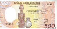 GUINÉE ÉQUATORIALE 500 Francs type 1985 GUINÉE ÉQUATORIALE 500 Francs type 1985 1985 pr.NEUF -