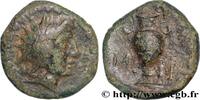 Hellénistique 2 (188 à 30 avant J.C.) Demi-unité ÉOLIDE - MYRHINA Myrhina, Éolide c. 150-140 AC. (12mm, 1,66g, 12h) -