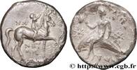 Hellénistique 1 (323 à 188 avant J.C.) Nomos, statère ou didrachme CALABRE - TARENTE Calabre, Tarente c. 275 AC. (19,5mm, 5,91g, 7h) -