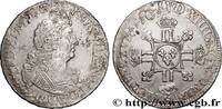 FRANCE Demi-écu aux huit L, 2e type LOUIS XIV LE GRAND OU LE ROI SOLEIL Rouen 1705 (35,5mm, 13,52g, 6h) -