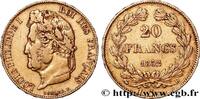 FRANCE 20 francs Louis-Philippe, Domard LOUIS-PHILIPPE Ier Rouen 1832 (21,17mm, 6,46g, 6h) -