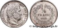 FRANCE 1/4 franc Louis-Philippe LOUIS-PHILIPPE Ier Lille 1838 (15,05mm, 1,19g, 6h) -
