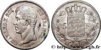 FRANCE 5 francs Charles X, 2e type CHARLES X Toulouse 1830 (37mm, 24,96g, 6h) -