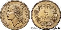 FRANCE 5 francs Lavrillier, bronze-aluminium TROISIÈME RÉPUBLIQUE 1940 (31mm, 11,94g, 6h) -