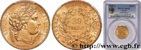 FRANCE 20 francs or Cérès DEUXIÈME RÉPUBLIQUE Paris 1850 (21mm, 6,45g, 6h) -