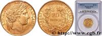FRANCE 20 francs or Cérès DEUXIÈME RÉPUBLIQUE Paris 1851 (21mm, 6,45g, 6h) -