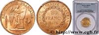 FRANCE 20 francs or Génie, Troisième République TROISIÈME RÉPUBLIQUE Paris 1875 (21mm, 6,45g, 6h) -