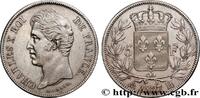 FRANCE 5 francs Charles X, 2e type CHARLES X La Rochelle 1827 (37mm, 24,94g, 6h) -