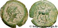 FRANCE Demi-unité de bronze ou semis au taureau HISPANIA - CASTULO/KASTILO (Province de Jaen/Calzona) Castulo fin IIe - Ier siècles avant J.-C. (20,5mm, 5,87g, 11h) -
