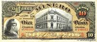 MEXIQUE 10 Pesos MEXIQUE 10 Pesos 1914 pr.SUP -