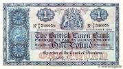 ÉCOSSE 1 Pound ÉCOSSE 1 Pound 1957 pr.NEUF -