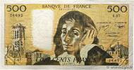 FRANCE 500 Francs PASCAL Fauté FRANCE 500 Francs PASCAL Fauté 1977 TTB+ -