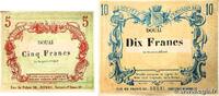 FRANCE régionalisme et divers 5 et 10 Francs Non émis FRANCE régionalisme et divers 5 et 10 Francs Non émis 1870 pr.NEUF -