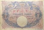 FRANCE 50 Francs BLEU ET ROSE FRANCE 50 Francs BLEU ET ROSE 1907 pr.TB -