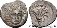 Hellénistique 2 (188 à 30 avant J.C.) Drachme CARIE - ÎLES DE CARIE - PÉREE DE RHODES Carie, Pérée de Rhodes ou Macédoine c. 168 AC. (16,5mm, 2,28g, 3h) -
