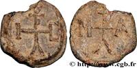 LA DYNASTIE HÉRACLIIDE (602-717) Sceau en plomb BYZANCE - SIGILLOGRAPHIE Constantinople Ve-VIIIe siècle (21mm, 8,40g, 12h) -