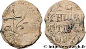 LA DYNASTIE HÉRACLIIDE (602-717) Sceau en plomb BYZANCE - SIGILLOGRAPHIE Constantinople Ve-VIIIe siècle (19,5mm, 4,38g, 12h) -