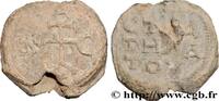 LA DYNASTIE HÉRACLIIDE (602-717) Sceau en plomb BYZANCE - SIGILLOGRAPHIE Constantinople Ve-VIIIe siècle (20,5mm, 8,93g, 12h) -