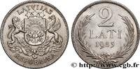 LETTONIE 2 Lati emblème LETTONIE 1925 (27mm, 10,04g, 12h) -