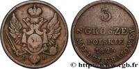 POLOGNE 3 Grosze POLOGNE Varsovie 1826 (25mm, 8,40g, h) -