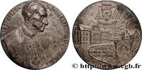 FRANCE Médaille, Construction du collège Cardinal Mercier BELGIQUE 1926 (60mm, 66,80g, 12h) -