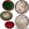 FRANCE Médaille, Loi du 1er mai 1802 MINISTÈRES 1862 (34,5mm, 20,07g, 12h) -