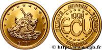FRANCE Médaille, Ecu Europa EUROPE 1998 (13,5mm, 1,57g, 12h) -