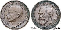 FRANCE Médaille Souvenir, Je suis ta mascotte ITALIE - ROYAUME D'ITALIE - VICTOR-EMMANUEL III 1904 (15mm, 1,22g, 12h) -