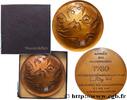 FRANCE Médaille, Année du patrimoine par Hadju MINISTÈRES Monnaie de Paris 1980 (81,50mm, 296,17g, 12h) -