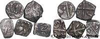 FRANCE Lot de 5 drachmes à la croix Gaule Ier siècle avant J.-C. (mm, g, h) -