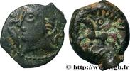 FRANCE Bronze VIIRICIVS, classe I PAGUS CATUSLUGI - Sanctuaire de BOIS L'ABBÉ (Seine-Maritime) c. 50-40 AC. (17,5mm, 2,80g, 5h) -