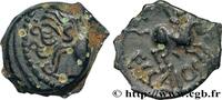FRANCE Bronze ECCAIOS, au cavalier PARISII (Région de Paris) Paris (75) c. 40-30 AC. (14,5mm, 3,65g, 7h) -