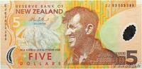 NOUVELLE ZÉLANDE 5 Dollars NOUVELLE ZÉLANDE 5 Dollars 2003 NEUF -