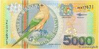 SURINAM 5000 Gulden SURINAM 5000 Gulden 2000 TTB -