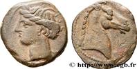 Hellénistique 1 (323 à 188 avant J.C.) Shekel ZEUGITANE - CARTHAGE Carthage ou Sardaigne c. 300-264 AC. (20mm, 6,30g, 1h) -