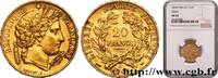 FRANCE 20 francs or Cérès DEUXIÈME RÉPUBLIQUE Paris 1849 (21mm, 6,41g, 6h) -