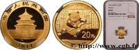 CHINE 20 Yuan Panda CHINE 2014 (17mm, 1,55g, 12h) -